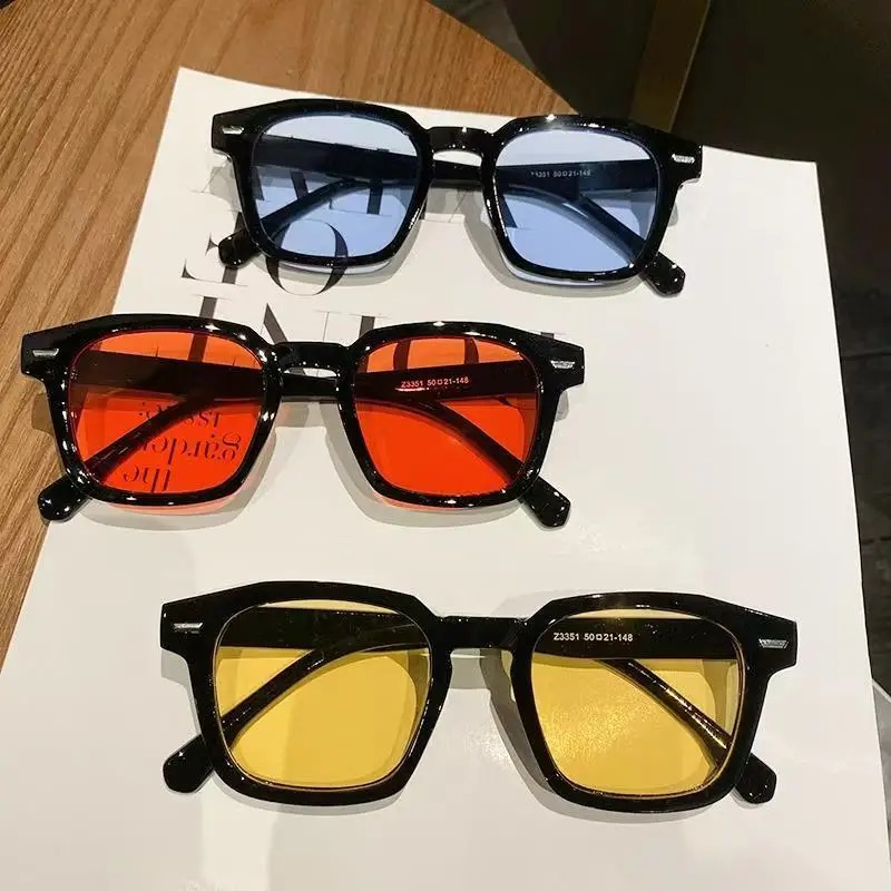 Sunglasses Cat Eye - نظارات شمسية رجالية مستطيلة الشكل بتصميم