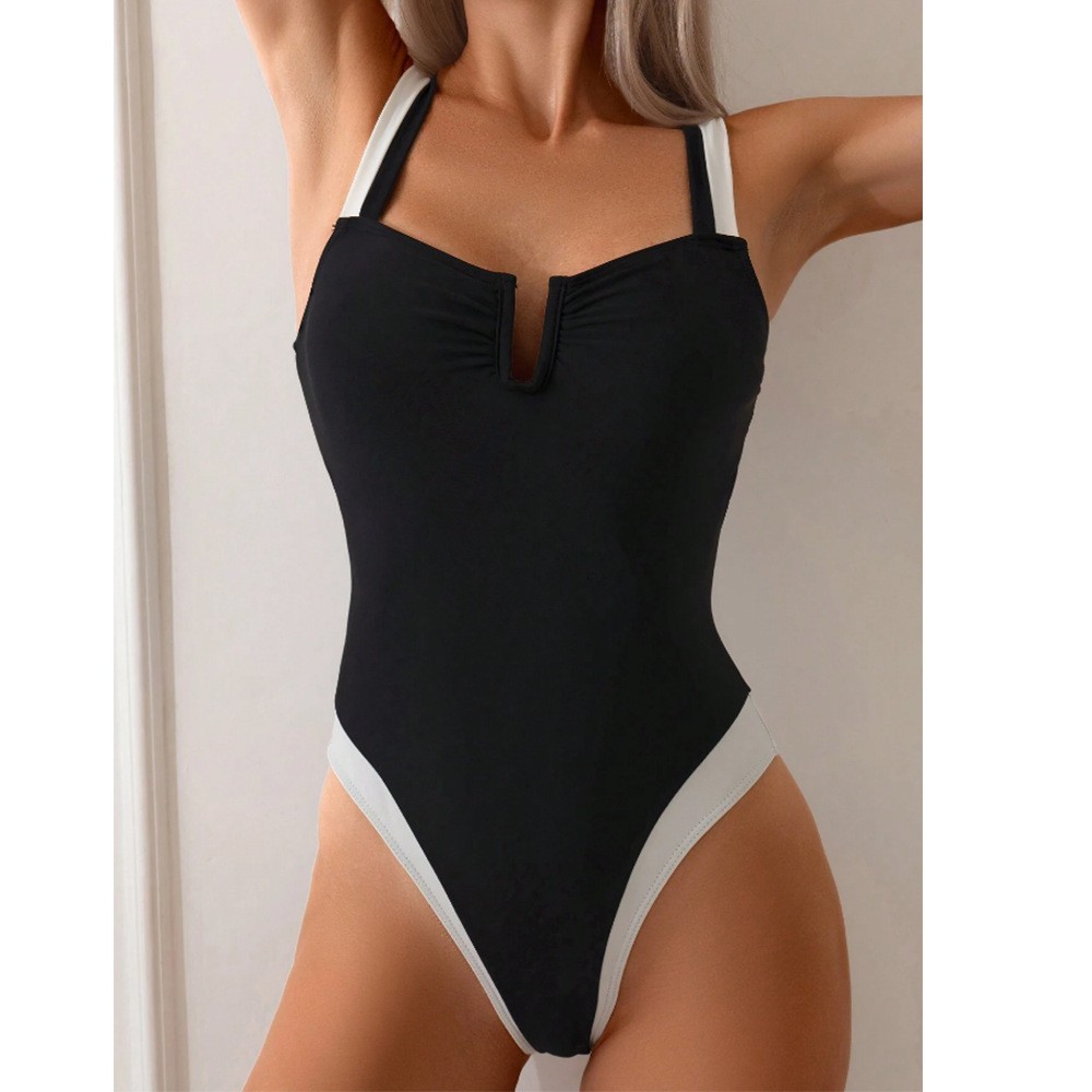 Swimsuit Bikini Ruched - 2026 بيكيني نسائي تانكيني بفتحة صدر