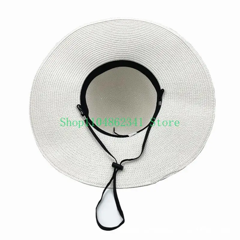 Hat Floppy Wide - 652F قبعة نسائية أنيقة من القش