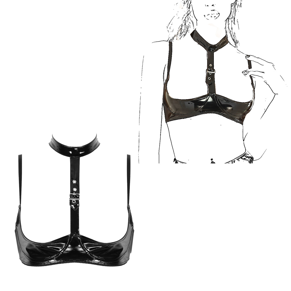 المرأة براءات ملابس داخلية نسا - مراجعة Bralette Triangle Set وسعره