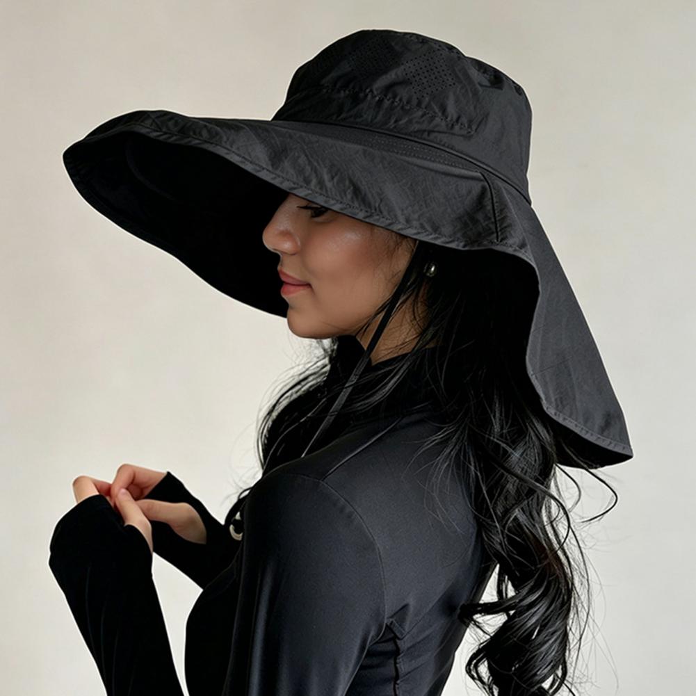 قبعة واقية للوجه بتغطية كاملة، - مراجعة Hat Floppy Wide وسعره