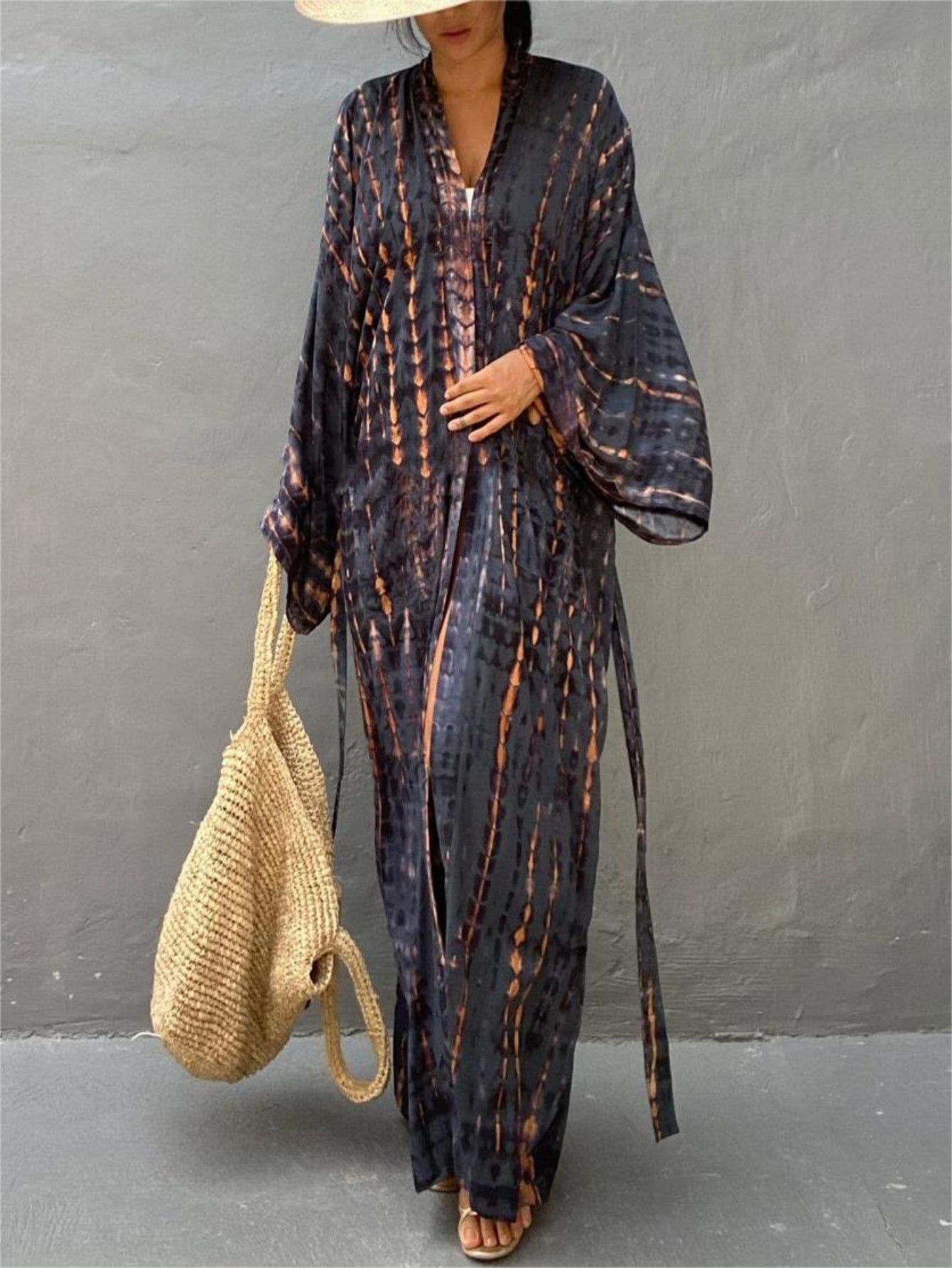 فساتين قفطان نسائية بمقاسات كب - مراجعة Cover Up Kaftan وسعره