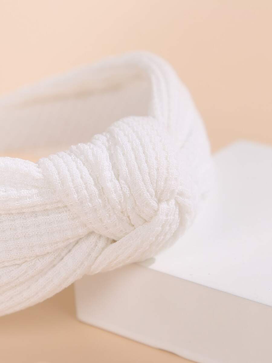 عصابة رأس عريضة بتصميم عقدة أن - مراجعة Headband Summer Knit وسعره