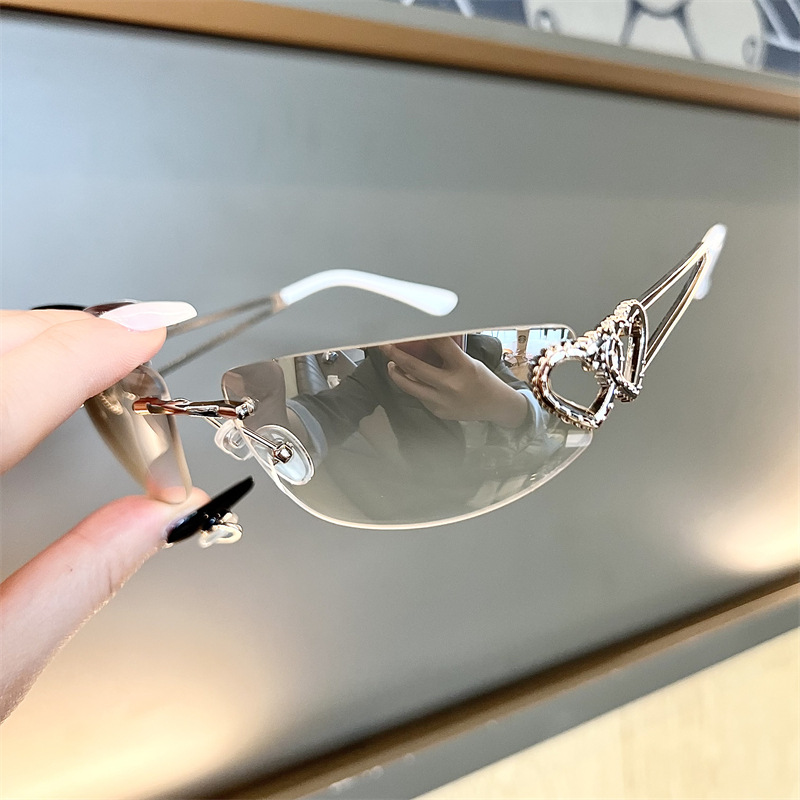نظارات شمسية جديدة بيضاوية الش - مراجعة Sunglasses Cat Eye وسعره