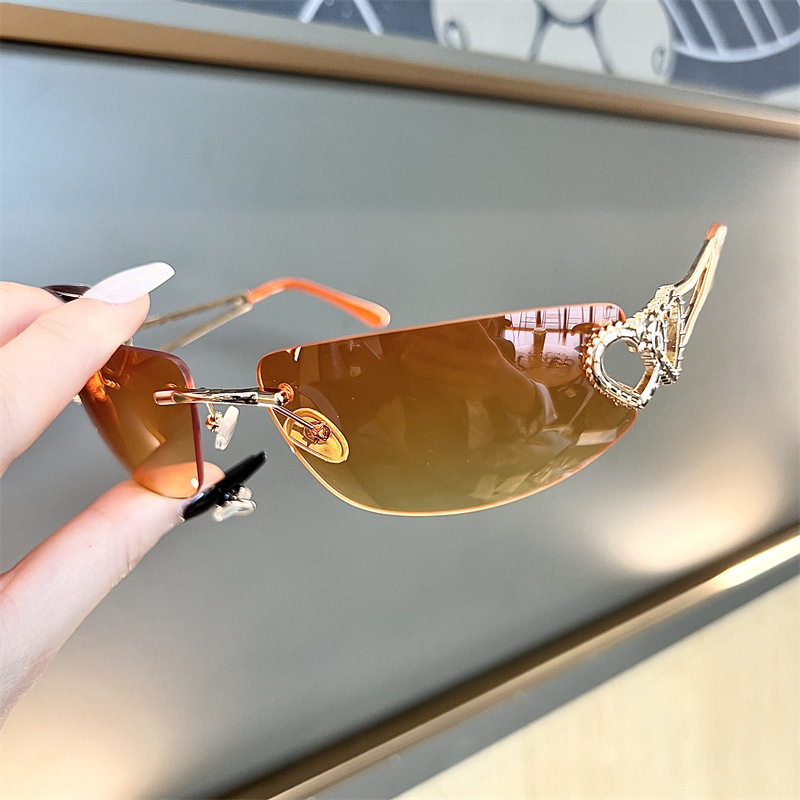 نظارات شمسية جديدة بيضاوية الش - مراجعة Sunglasses Cat Eye وسعره