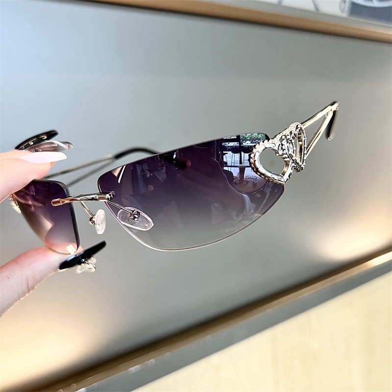 نظارات شمسية جديدة بيضاوية الش - مراجعة Sunglasses Cat Eye وسعره