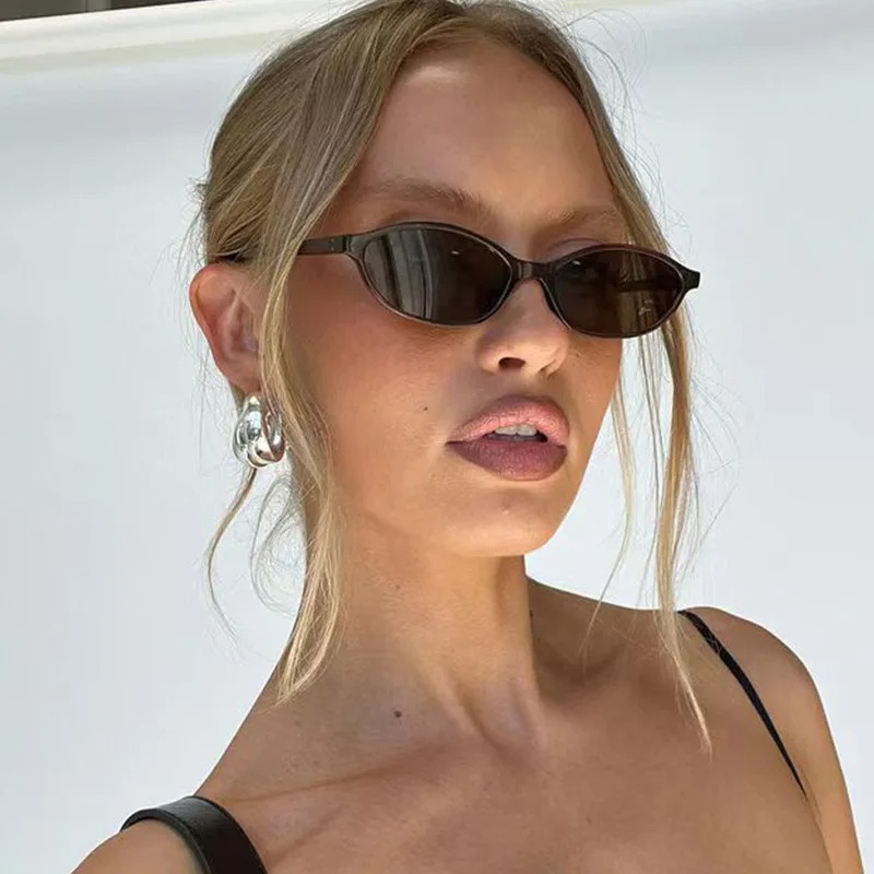 نظارات شمسية بإطار بيضاوي عتيق - مراجعة Sunglasses Cat Eye وسعره