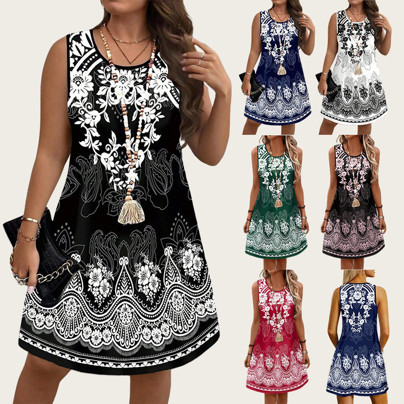 فساتين بأسلوب عرقي عتيق صيف 20 - مراجعة Romper Floral Print وسعره