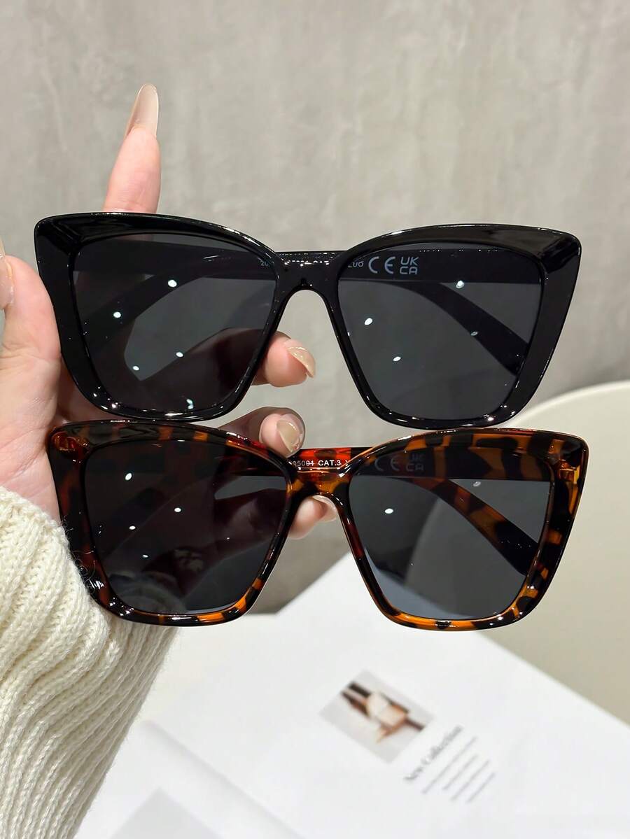 زوج واحد من النظارات البلاستيك - مراجعة Sunglasses Cat Eye وسعره