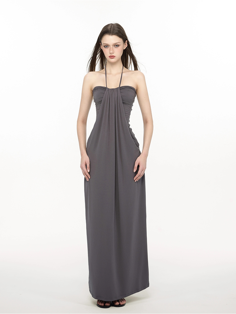 REDDACHiC أنيقة مضفر تتغاضى فس - مراجعة Maxi Dress Halter وسعره