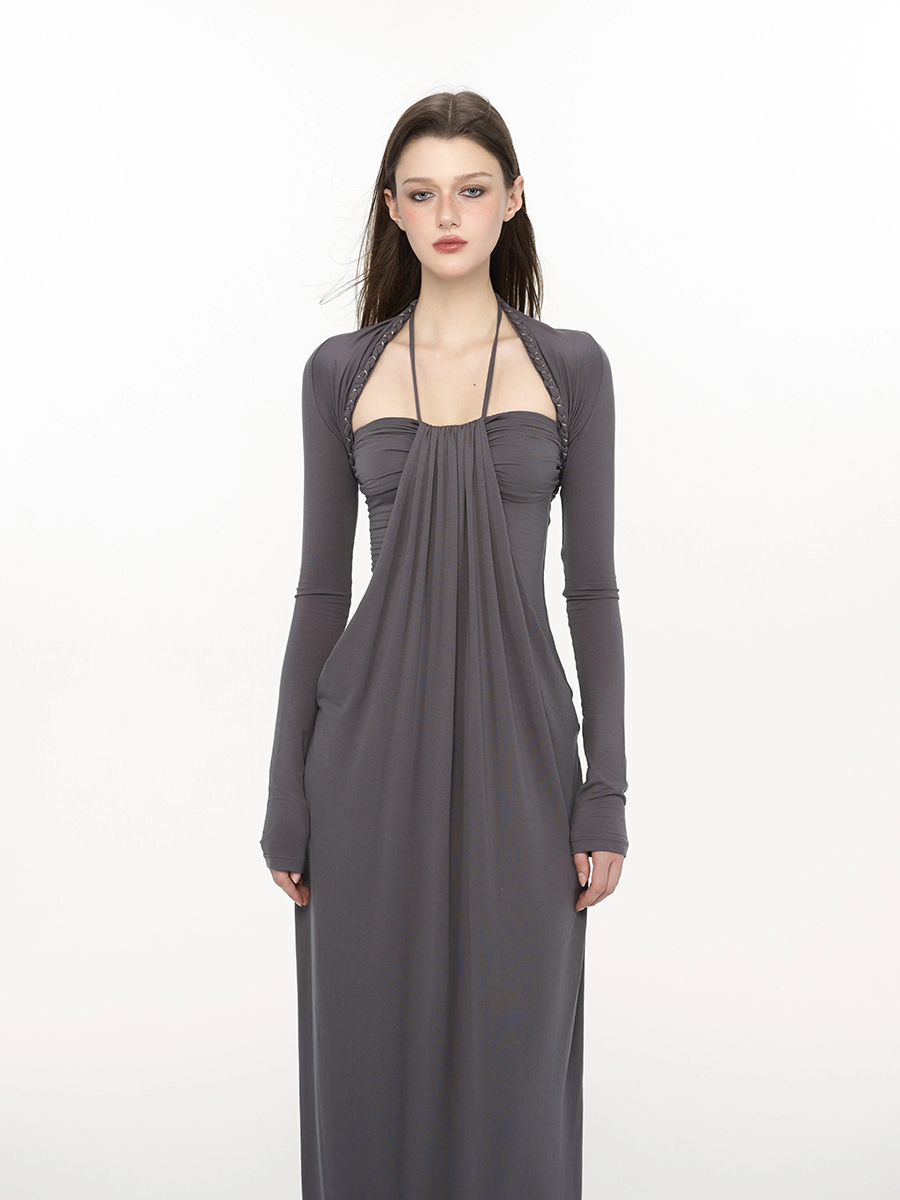 REDDACHiC أنيقة مضفر تتغاضى فس - مراجعة Maxi Dress Halter وسعره