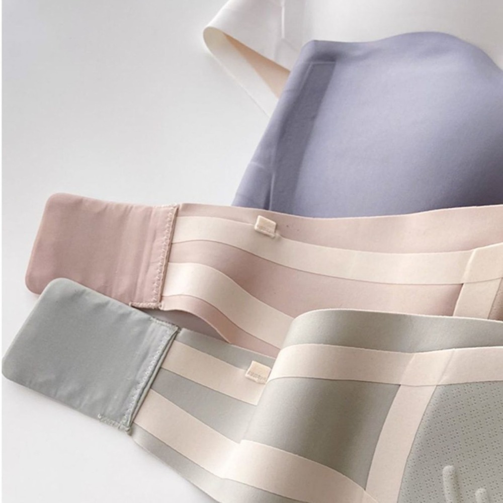 حمالة صدر ملفوفة بلون سادة بدو - مراجعة Bralette Triangle Set وسعره