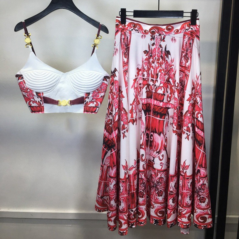 طقم صيفي من البورسلين الأزرق و - مراجعة Romper Floral Print وسعره