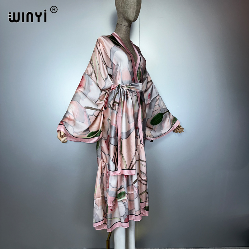 فستان WINYI Africa اليومي للحف - مراجعة Cover Up Kaftan وسعره