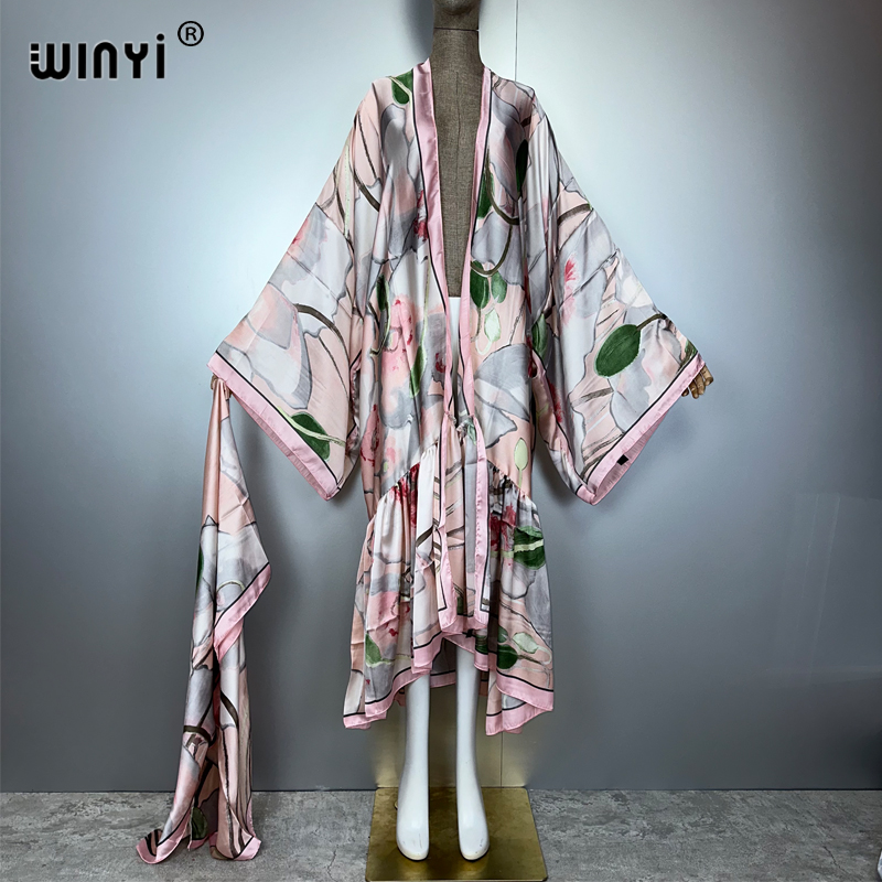 فستان WINYI Africa اليومي للحف - مراجعة Cover Up Kaftan وسعره