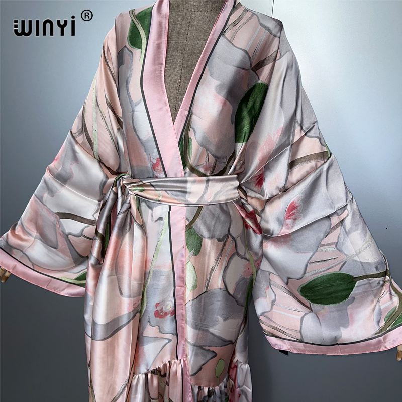 فستان WINYI Africa اليومي للحف - مراجعة Cover Up Kaftan وسعره