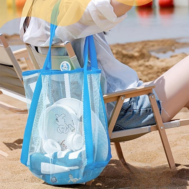 حقيبة شاطئ شبكية كبيرة متعددة  - مراجعة Tote Bag Beach وسعره